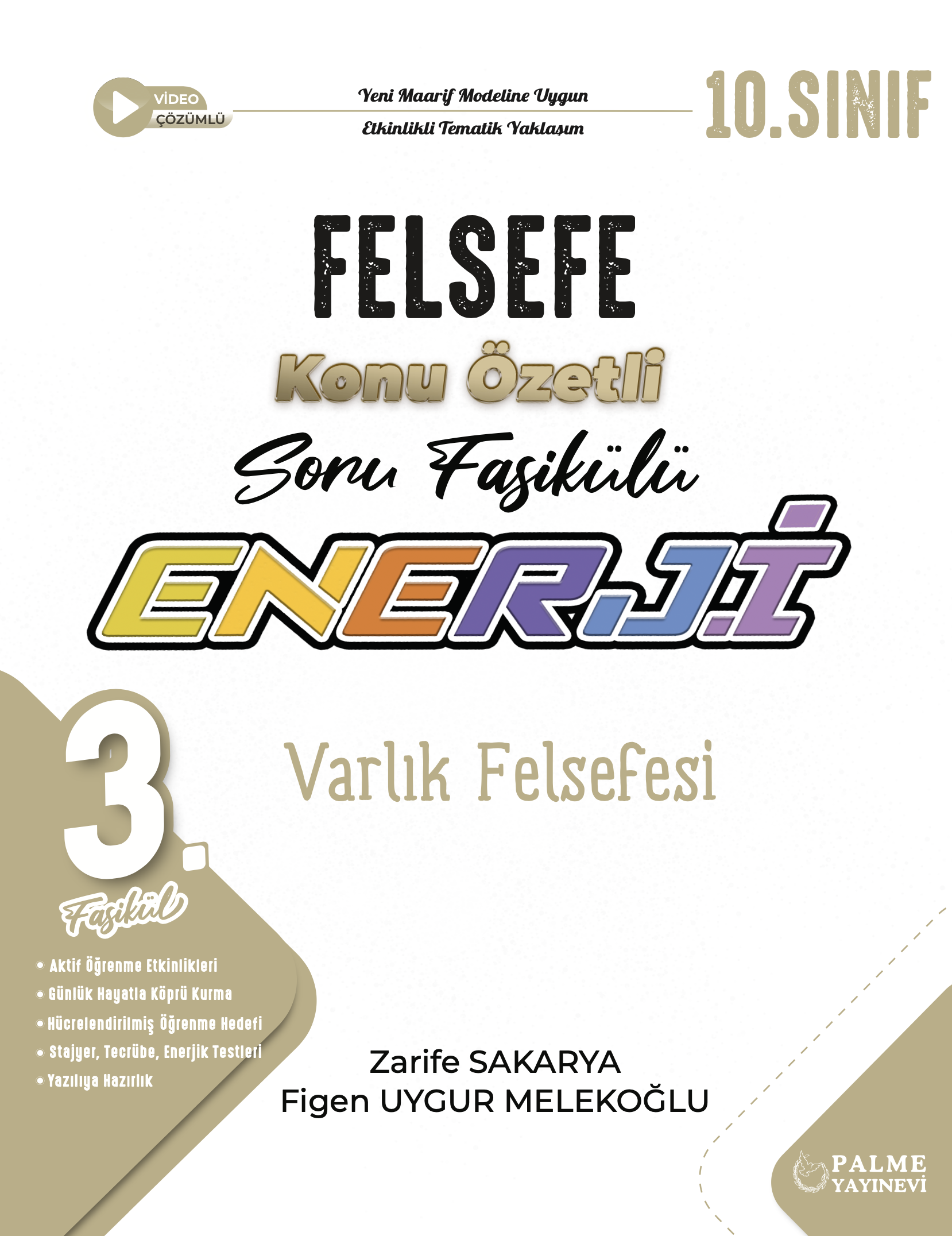 3. Fasikül (Varlık Felsefesi) kapak görseli